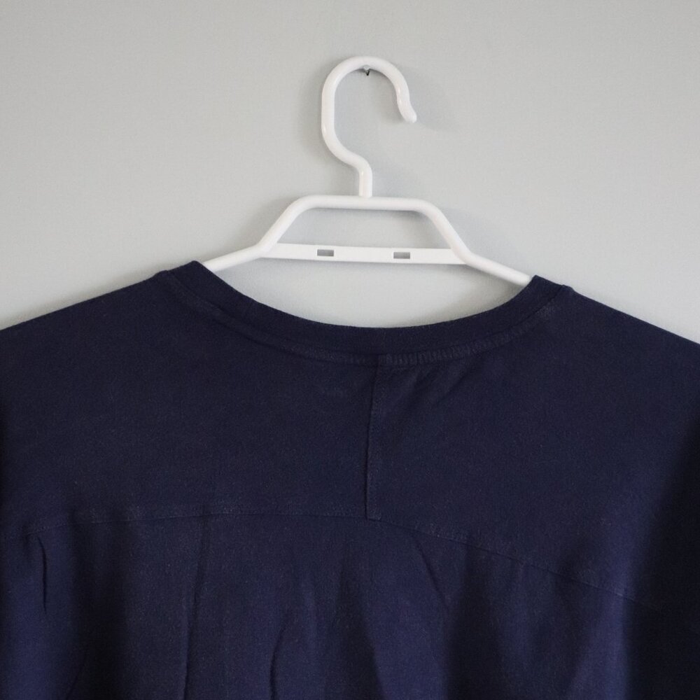 Aerie Women's Blue XS Slouchy‎ Oversized Lightweight Cotton Relaxed T-Shirt Top - Picture 6 of 12